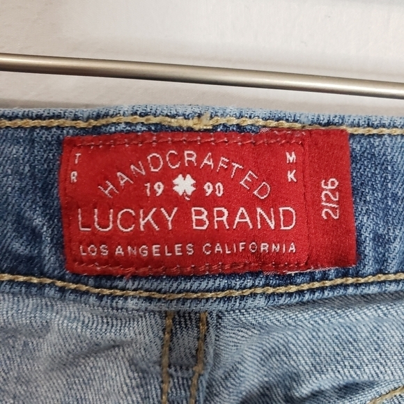 Lucky Brand Sweet Crop Jeans Size 2/26 - Picture 8 of 15